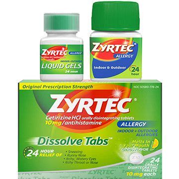 The active ingredient in Advil is ibuprofen, a non-steroidal anti-inflammatory medication. . Liquid gels vs tablets zyrtec